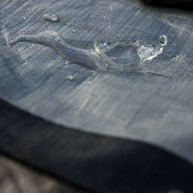 Heavy Duty Tarpaulin 270gsm – Black Silver 100% Waterproof & UV-Resistant Cover for Roofing, Boats, and Construction - Image 3