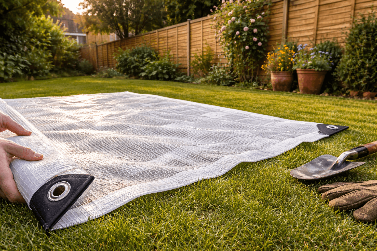 Clear Tarpaulin 100gsm Monotex — Waterproof UV-Stabilised Sheet Multipurpose - Image 2