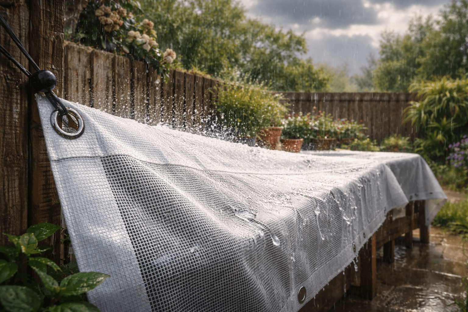 Clear Tarpaulin 100gsm Monotex — Waterproof UV-Stabilised Sheet Multipurpose - Image 3