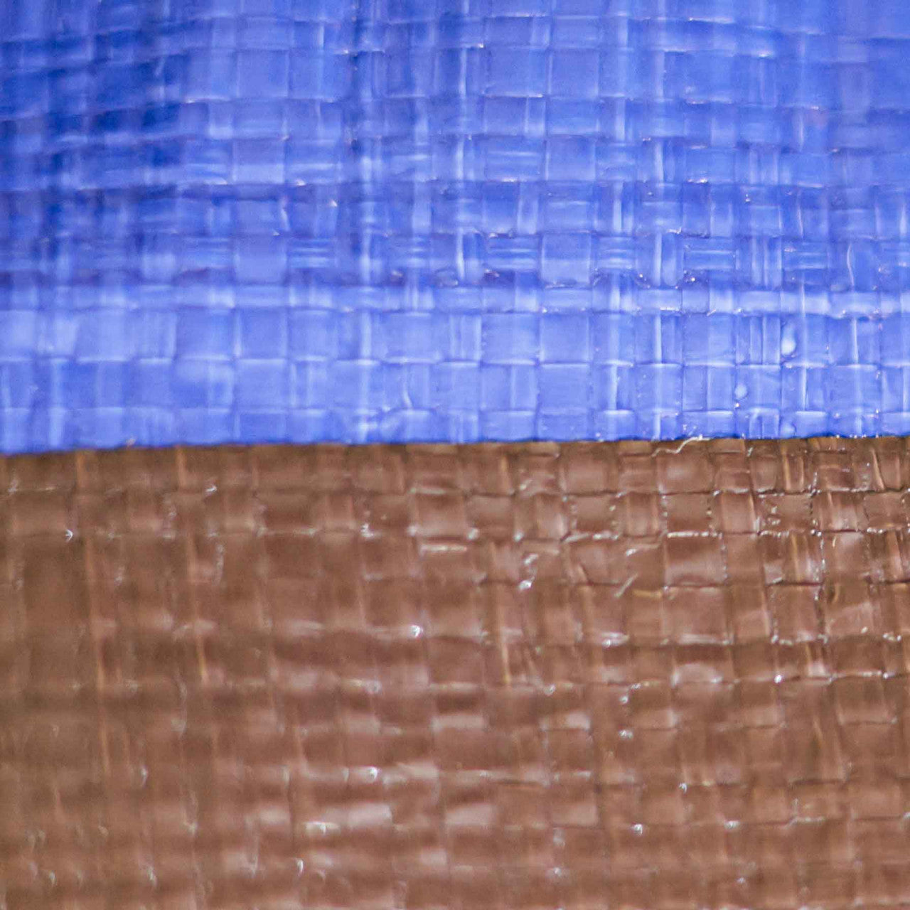 Heavy Duty Tarpaulin 185gsm – Brown Blue Waterproof Tarp for Professional and Outdoor Use with Reinforced Eyelets - Image 4